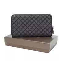 gucci donne portafoglio -10-grid-nero-chiffon